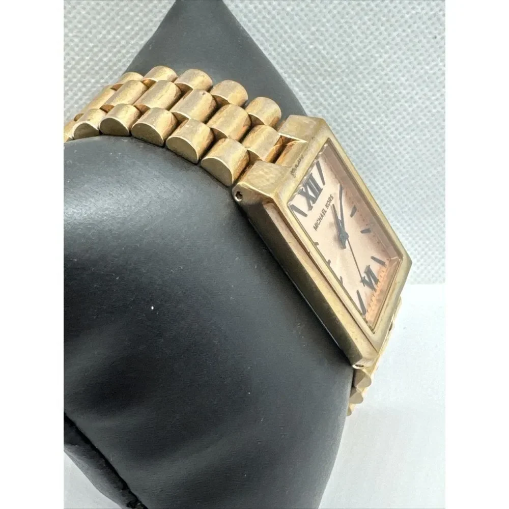 Michael Kors Nash MK3287 Women's Rose Gold-Tone Analog Dial Quartz Watch JNA822
